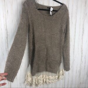 LF qed London fuzzy sweater